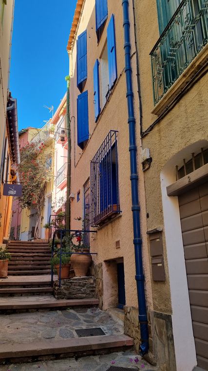 Ruelle en escalier du quartier du Mouré